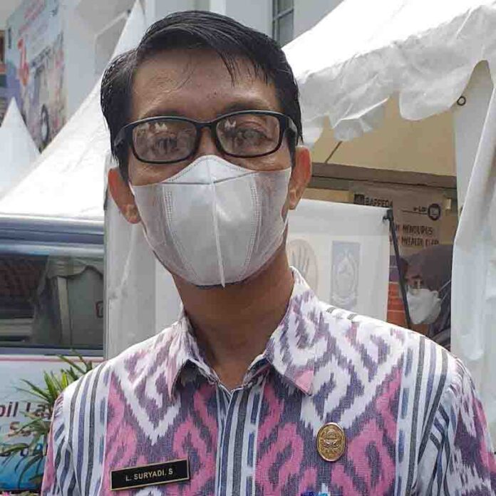 Kepala Badan Riset Daerah Provinsi Nusa Tenggara Barat, Lalu Suryadi, S.P.,MM., (Ekbis NTB/era)