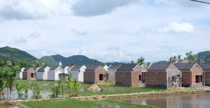 Properti perumahan yang sedang dalam proses pembangunan(Ekbis NTB/bul)