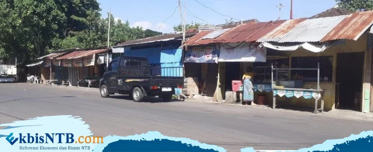 Lapak di Lingkar Terminal Mandalika Belum Ditertibkan