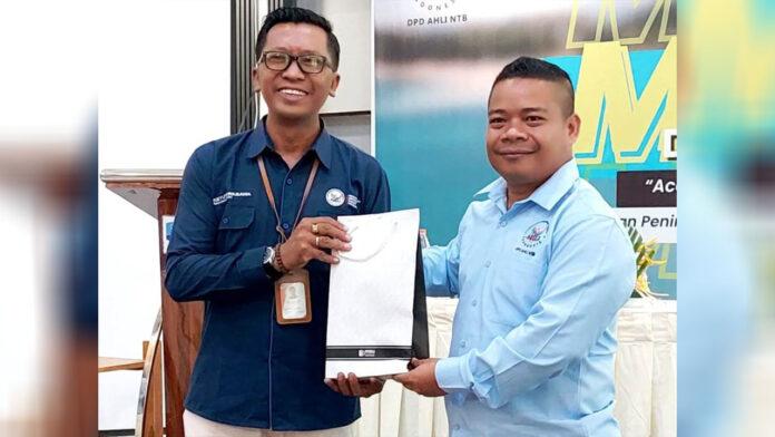 TERPILIH - Ketut Jaya kembali pimpin AHLI NTB, setelah terpilih dalam Musda 1 AHLI NTB, Sabtu, 11 Mei 2024. (Ekbis NTB/kir)