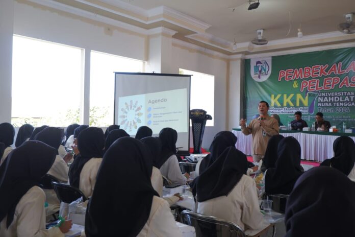 BBPOM di Mataram memberikan pembekalan bagi mahasiswa Universitas Nahdlatul Ulama (UNU) NTB(ekbisntb.com/bul)