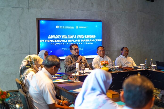 TPID Sumatera Utara berkunjung ke NTB untuk belajar sukses mengendalikan inflasi pada 28 - 29 Agustus 2024 (Ekbis NTB/ist)