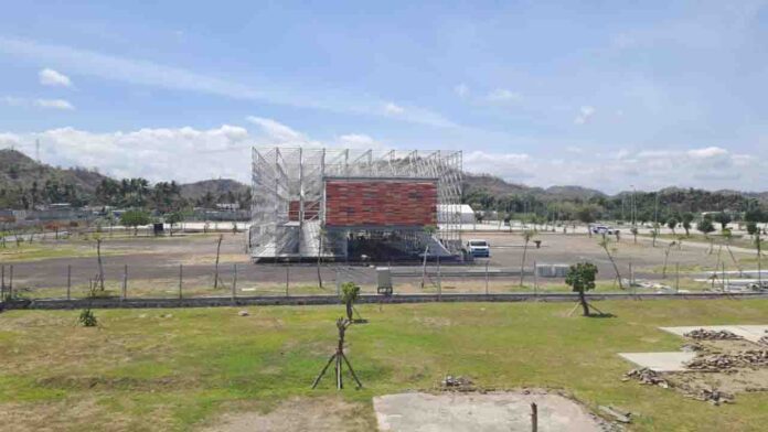 Area Sirkuit Mandalika yang direncanakan akan ditanami pohon oleh para pembalap MotoGP pada 26 September 2024 mendatang. (ekbisntb.com/ist)