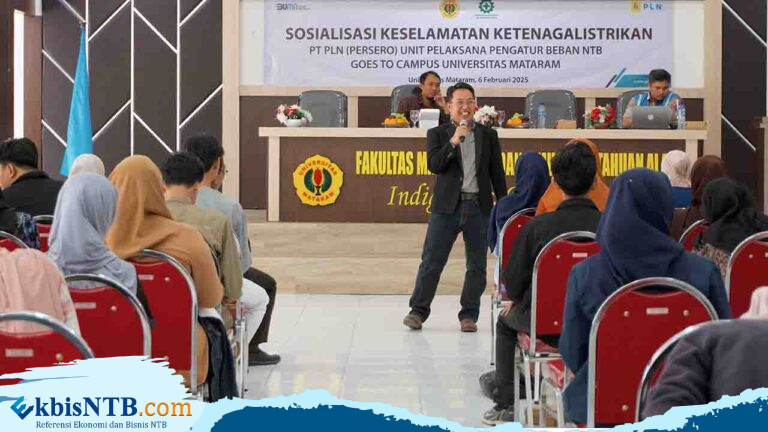 Peringatan Bulan K3, PLN Sosialisasikan Keselamatan Ketenagalistrikan kepada Mahasiswa Universitas Mataram