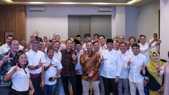 Acara buka bersama IHGMA dengan Gubernur NTB Lalu Muhamad Iqbal, Jumat malam 14 Maret 2025. Dalam pertemuan tersebut Gubernur dan IHGMA berinisiatif membentuk destinasi pariwisata terpadu di NTB.(ekbisntb.com/ist)