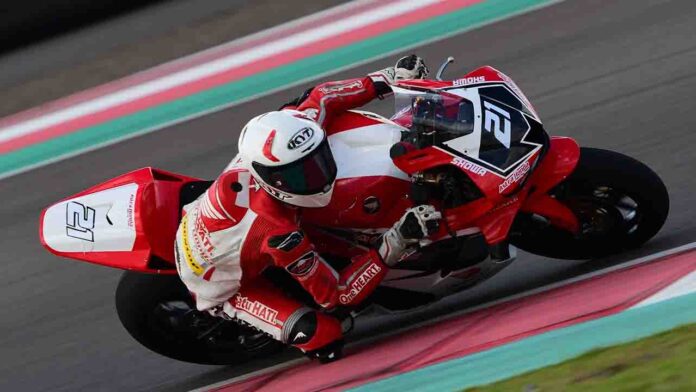 Pebalap binaan PT AHM siap menunjukkan performa terbaiknya untuk mempertahankan dominasi, khususnya di kelas National Supersport 600cc.(ekbisntb.com/ist)