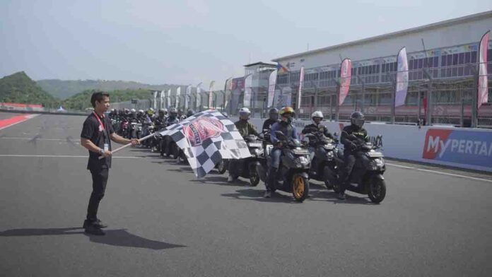 “Honda Vario 160 Mandalika Riding Experience” digelar oleh PT AHM bersama Astra Motor NTB.(ekbisntb.com/ist)