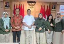 Jamin Ketersediaan Pangan Masyarakat Pemda Lotim Perkuat Sinergi dengan Bapanas Pertemuan Bupati Lotim H. Haerul Warisin dengan perwakilan Bapanas di Jakarta, Senin (10/11). (Suara NTB/ist)