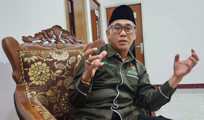 H. Ahmad Rusli (suarantb.com/bul) Potensi Zakat NTB Mencapai Rp2,8 Triliun, Baru Satu Persen Terhimpun Lewat Baznas