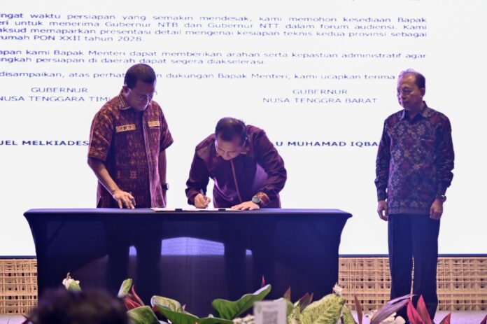 NTB dan NTT Tegaskan Siap Jadi Tuan Rumah PON XXII 2028