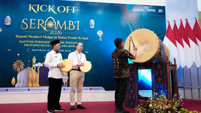 Kick Off SERAMBI 2026: BI Proyeksikan Kebutuhan Uang di NTB Naik 27,48 Persen Kick Off SERAMBI 2026: BI Proyeksikan Kebutuhan Uang di NTB Naik 27,48 Persen