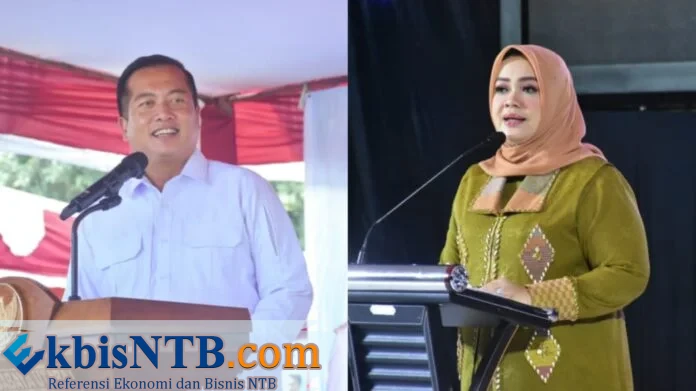 H. Lalu Muhamad Iqbal (Suara NTB/ist), Hj. Indah Dhamayanti Putri (Suara NTB/ist) Pertumbuhan Ekonomi NTB di Tahun Pertama Iqbal–Dinda, Dari Fase Koreksi Menuju Fondasi Transformasi