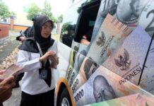 Penukaran Uang Baru Sudah Rp636,1 Juta