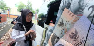 Penukaran Uang Baru Sudah Rp636,1 Juta