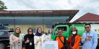 Bank NTB Syariah Salurkan Bantuan untuk Korban Kebakaran di Kalimango Sumbawa