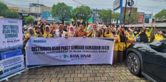 Bank Dinar dan MIM Foundation Salurkan 9.000 Paket Sembako Ramadan 1447/2026