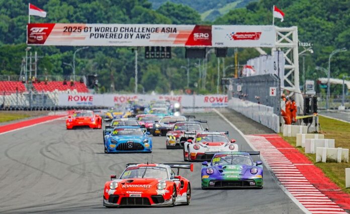 Ajang GT World Challenge Asia akan kembali hadir di Sirkuit Mandalika awal bulan Mei mendatang. Dengan ajang MFoS bakal jadi balapan pendukung. (Suara NTB/kir)