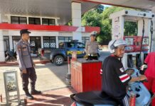 Polres KSB Monitoring Harga BBM di Tingkat Masyarakat