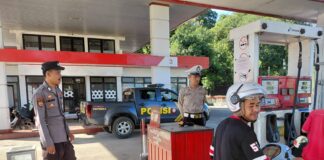 Polres KSB Monitoring Harga BBM di Tingkat Masyarakat
