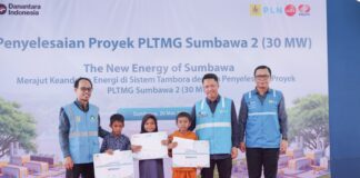 Rampungkan PLTMG Sumbawa 2, PLN UIP Nusra Berbagi Santunan untuk Yatim dan Duafa Sekitar Proyek