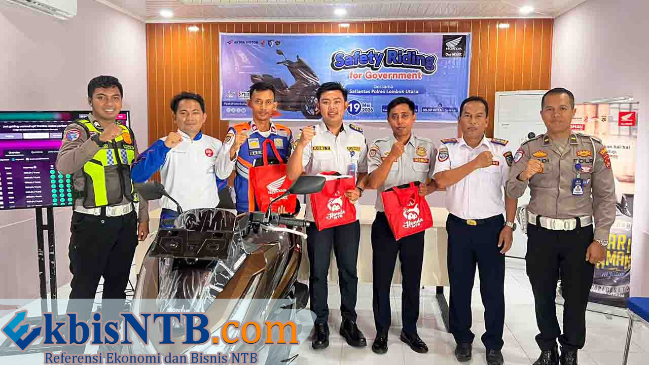 Safety Riding di Lombok Utara: Kolaborasi Dishub, Polisi, dan Astra Motor Tekan Kecelakaan
