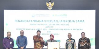 Bank NTB Syariah Kembali Jadi Penyalur KUR untuk UMKM dan Pekerja Migran