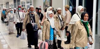 Pemulangan Jemaah Haji Embarkasi Lombok Dimulai