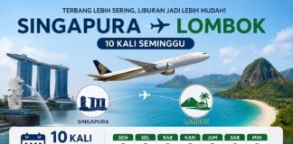 Gubernur Iqbal Sambut Baik Frekuensi Penerbangan Singapura-Lombok Melonjak Jadi 10 Kali Seminggu