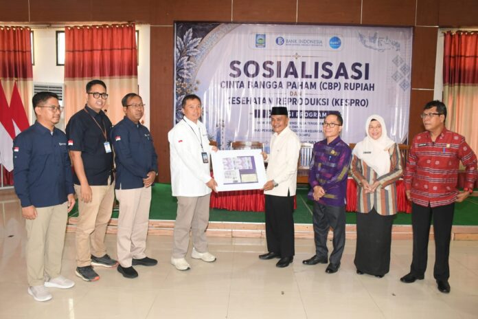 BI dan DPPKB Dompu Bersinergi Tingkatkan Kecintaan Rupiah dan Kesehatan Reproduksi