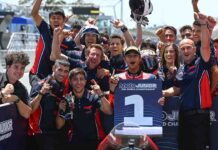 Cetak Sejarah di Estoril, Pebalap Binaan Astra Honda Muhammad Kiandra Ramadhipa Rebut Podium Tertinggi