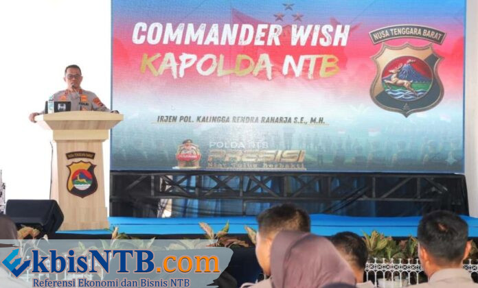 Jadi Episentrum Ekonomi NTB, Jajaran Polres Loteng Diingatkan Tingkatkan Kompetensi