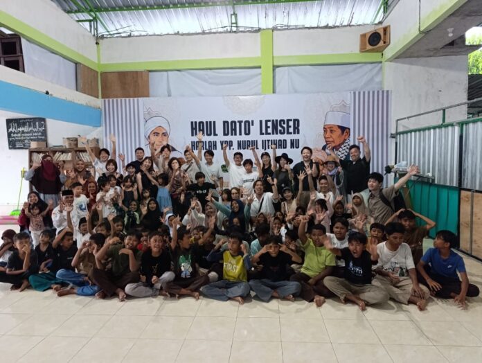 Puluhan Investor Jepang Tebar Kebahagiaan untuk Ratusan Anak Asuh di Kuta Mandalika