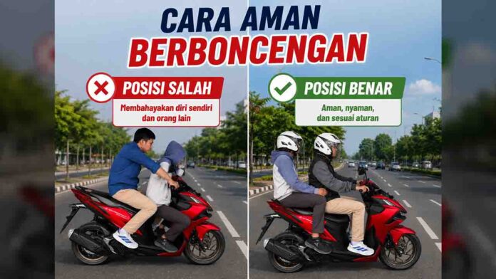 POSISI BONCENGAN