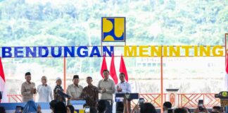 Presiden Prabowo Resmikan Bendungan Meninting, Perkuat Ketahanan Pangan dan Air di NTB Presiden Prabowo Resmikan Bendungan Meninting, Perkuat Ketahanan Pangan dan Air di NTB