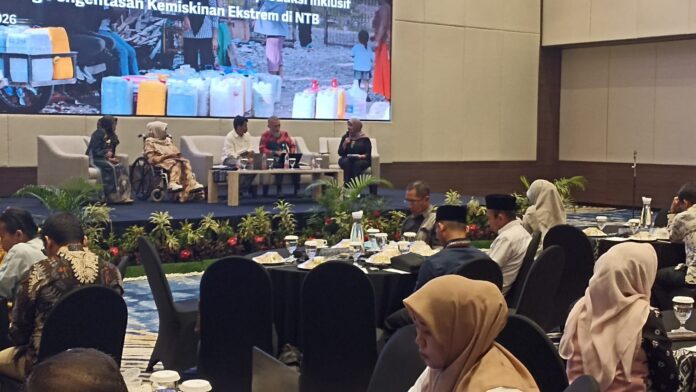 PENGETASAN KEMISKINAN - MSF Tingkat Provinsi NTB. Forum yang diinisiasi IBP, FITRA NTB, dan Koalisi PRIMA NTB menyoroti pengetasan kemiskinan ekstrem di NTB. (Suara NTB/ist) Pengetesan Kemiskinan Ekstrem di NTB Tak akan Tercapai Tanpa Penguatan Layanan Dasar