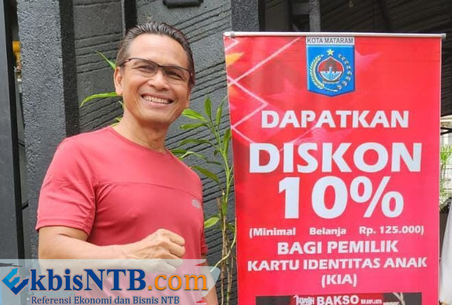 H. Marianto (Suara NTB/bul) Pengusaha di Mataram Dukung Wujudkan Ruang Usaha Ramah Anak