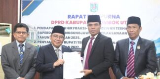 KUA PPAS RAPBD 2027, Pemda KLU Targetkan Pendapatan Rp1,31 Triliun KUA PPAS RAPBD 2027, Pemda KLU Targetkan Pendapatan Rp1,31 Triliun