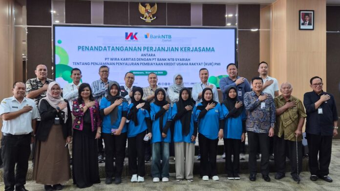 IMG-20260820-WA0051 MoU Bank NTB Syariah dengan PT Wira Karitas untuk kemudahan fasilitas KUR bagi PMI.