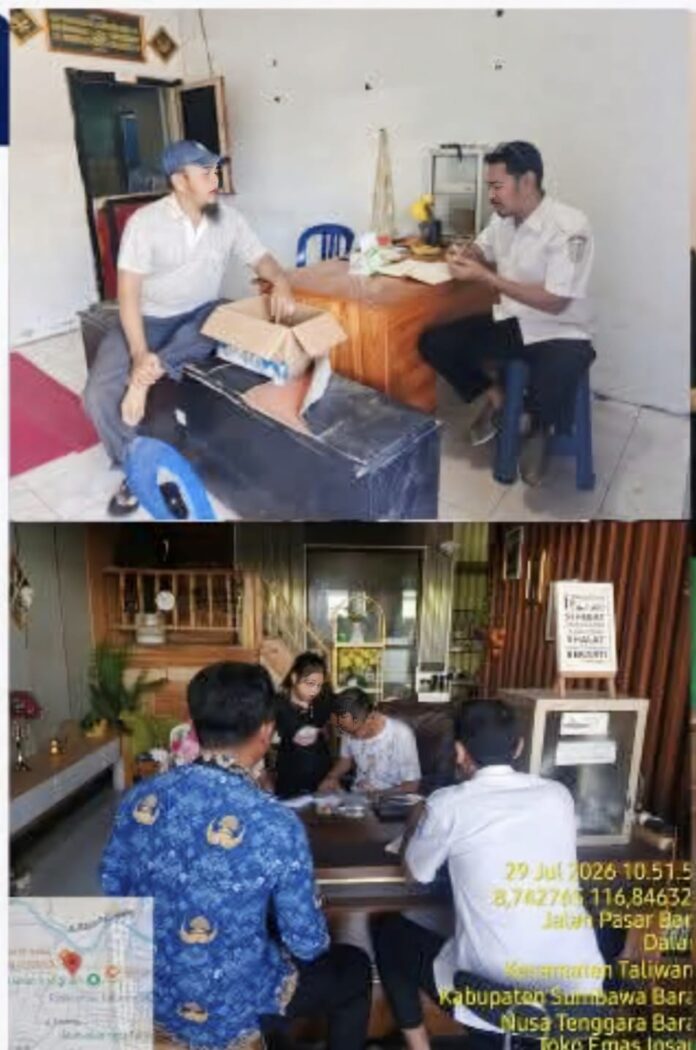 DPMPTSP KSB Temukan Mayoritas Toko Emas Belum Kantongi NIB
