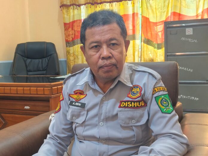(EKBIS NTB/hir) A. Rifa'i Rute Sape-MakassarPemkab Bima Berharap Buka Peluang Pasar Produk Bima