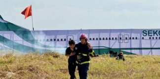 BIZAM Perkuat Kesiapsiagaan Penanggulangan Keadaan Darurat Pesawat di Bandara