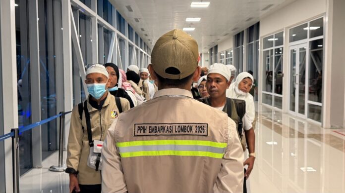 Layanan haji 2026 di BIZAM. (Suara NTB/ist) Layanan Haji Embarkasi Lombok Terbaik Se-Indonesia