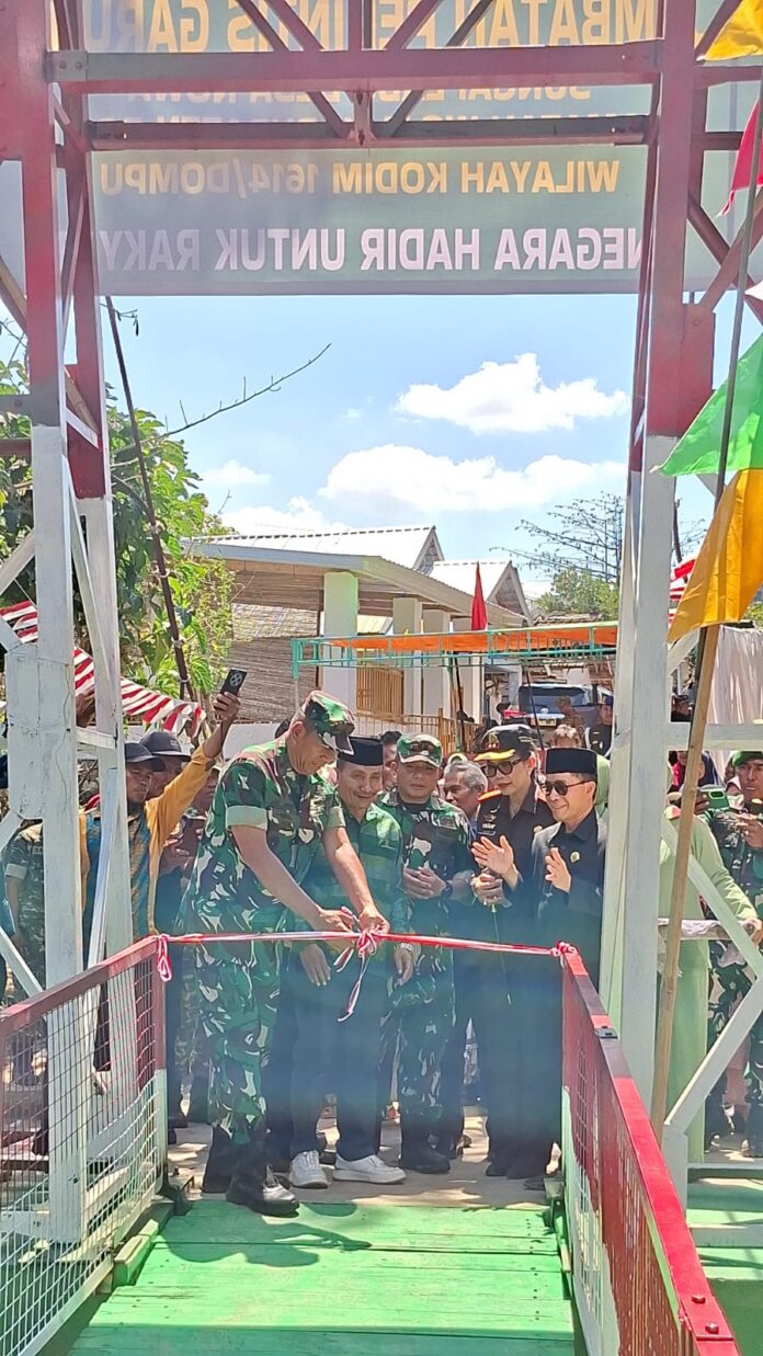 Jembatan Perintis Garuda Diresmikan Presiden Prabowo