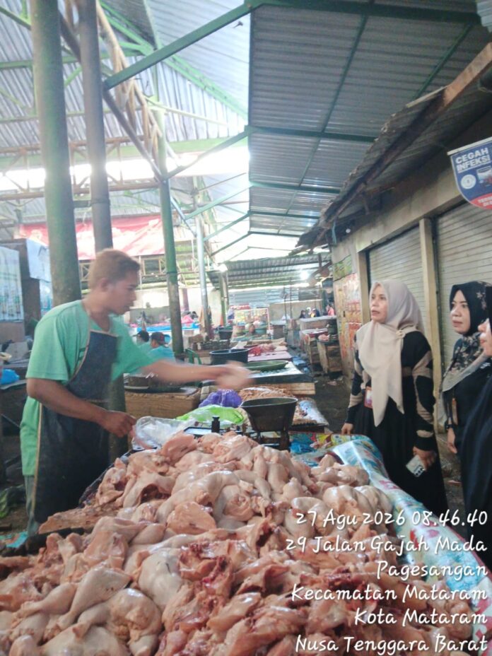 Perayaan MaulidHarga Daging Ayam Mencapai Rp47 Rib Per Kilogram