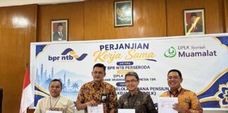 BPR NTB dan DPLK Syariah Muamalat Jalin Kerja Sama Pengelolaan Dana Pensiun