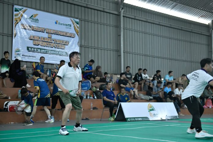 Bank NTB Syariah Gelar RIMO Badminton Cup 2026, Satukan Perguruan Tinggi se-NTB Lewat Olahraga