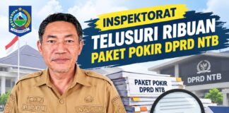 Usai Diingatkan KPK, Inspektorat Telusuri Ribuan Paket Pokir DPRD NTB Usai Diingatkan KPK, Inspektorat Telusuri Ribuan Paket Pokir DPRD NTB