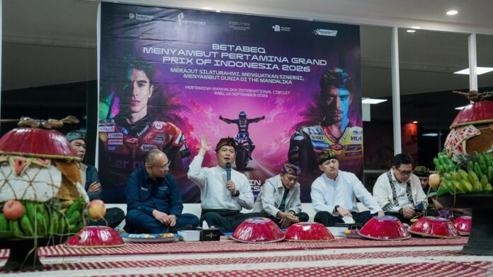 Ritual “Betabeq” Digelar di Sirkuit Mandalika Jelang MotoGP 2026