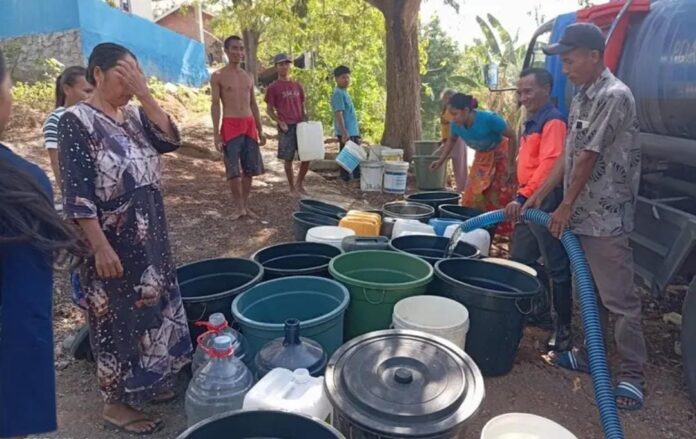Dua Bulan Lebih Hari Tanpa Hujan Sejumlah Wilayah di Lombok Barat Dilanda Kekeringan Ekstrem