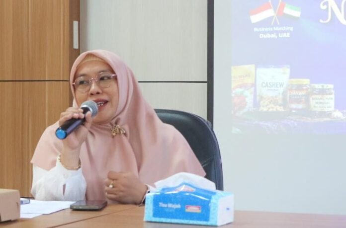 Ariyanti. (Suara NTB/bul) Nilai Ekspor NTB Capai Rp2,3 Triliun, Disperindag Genjot Produk Desa Menembus Pasar Dunia